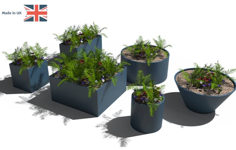1000 Series Metal Planters - Aluminium Planter