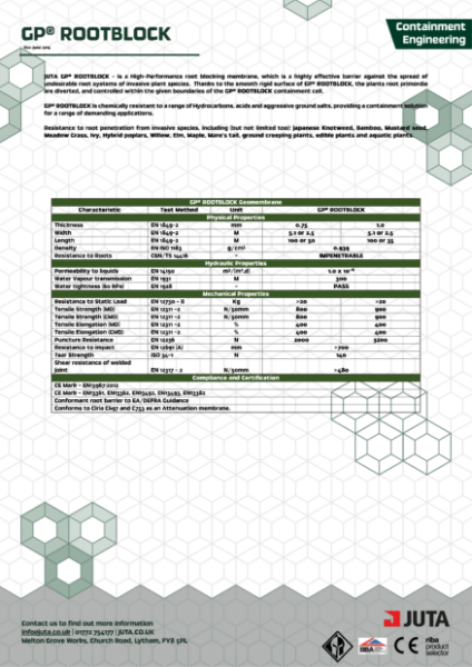 JUTA GP® Rootblock