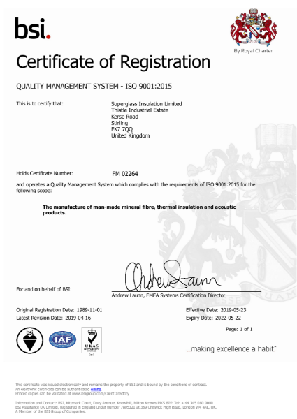 ISO 9001: 2015 - Quality Management Systems