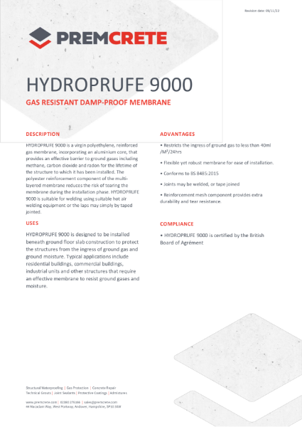 Hydroprufe 9000 TDS