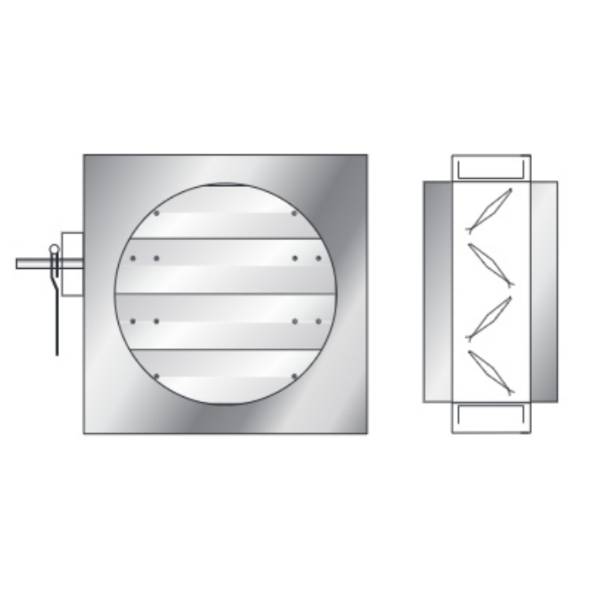 ETD Series Elevated Temperature Damper