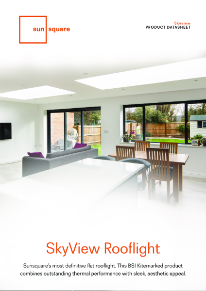 SkyView Rooflight: Product Datasheet