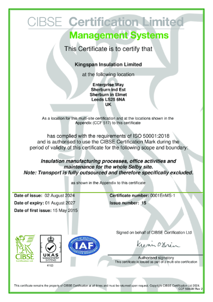 ISO 50001:2018 - Selby