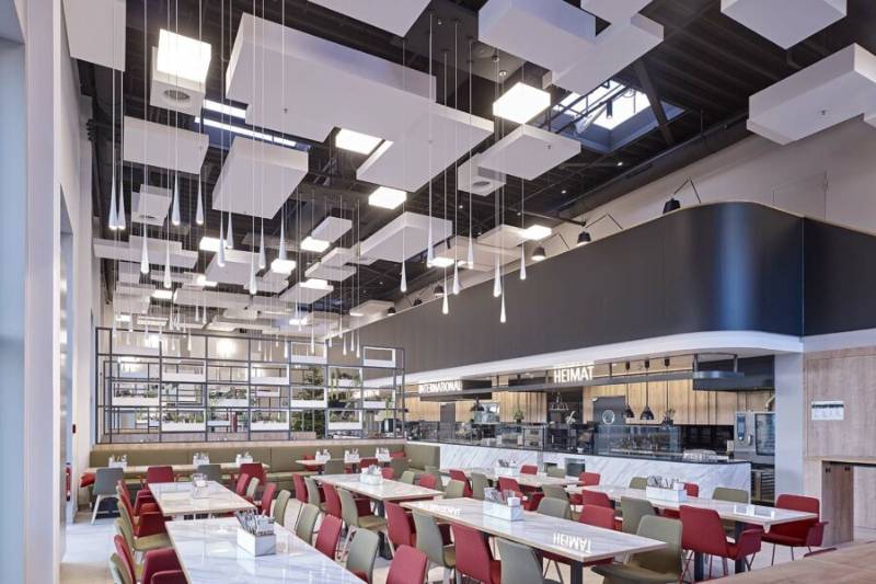 Corpus canopy - 3D sound absorber - Acoustic Ceiling Canopy