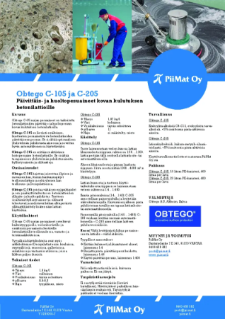 Obtego Product Catalog 2022