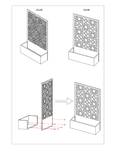 Planter - Instruction and Diagram