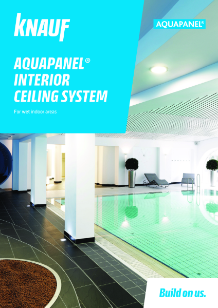 Knauf AQUAPANEL® Interior Ceiling System Brochure