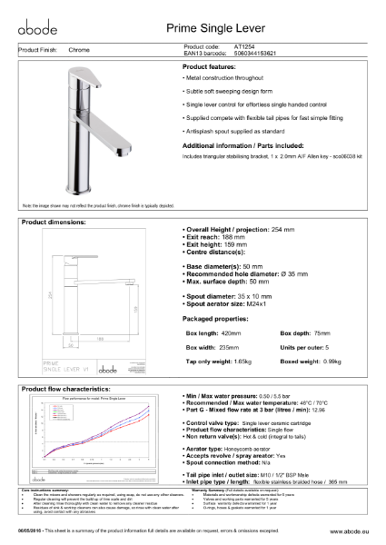 Prime (Chrome) Consumer Specification