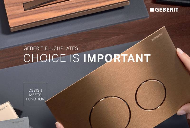 Geberit Actuator Plates Brochure 2025