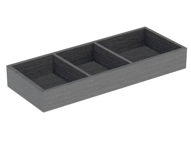 Geberit VariForm drawer insert, H-partition, for top drawer