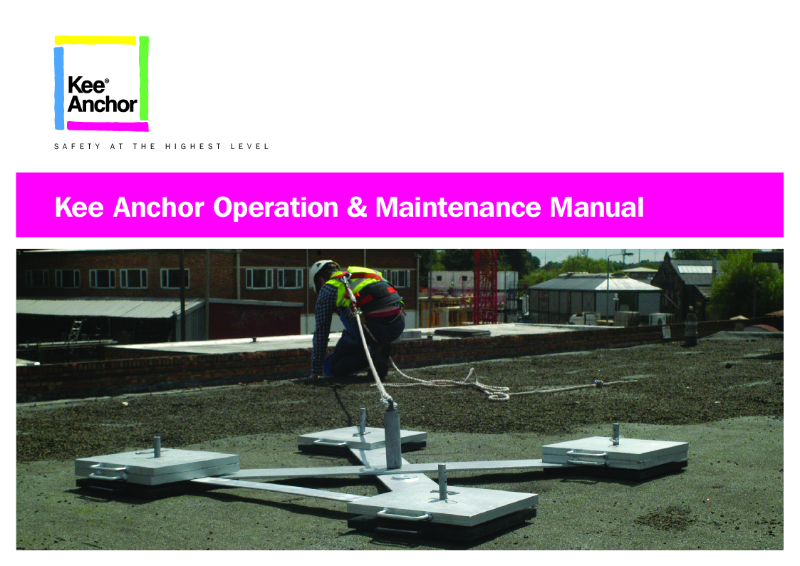 Kee Anchor Operation and Maintenance Manual