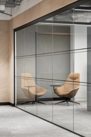 Optima 117 Plus - Single Glazed Relocatable Partition System