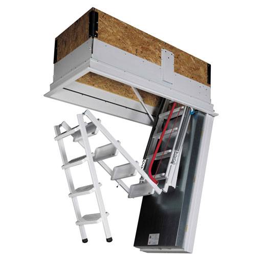 Isotec 200 - Fire Resistant Loft Ladder - Retractable Loft Ladder