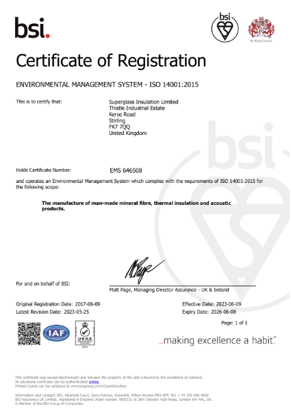 ISO 14001: 2015 - Environmental Management System