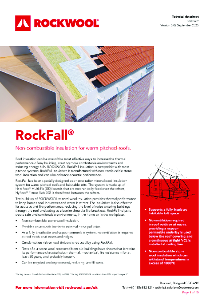 Rockfall - Datasheet
