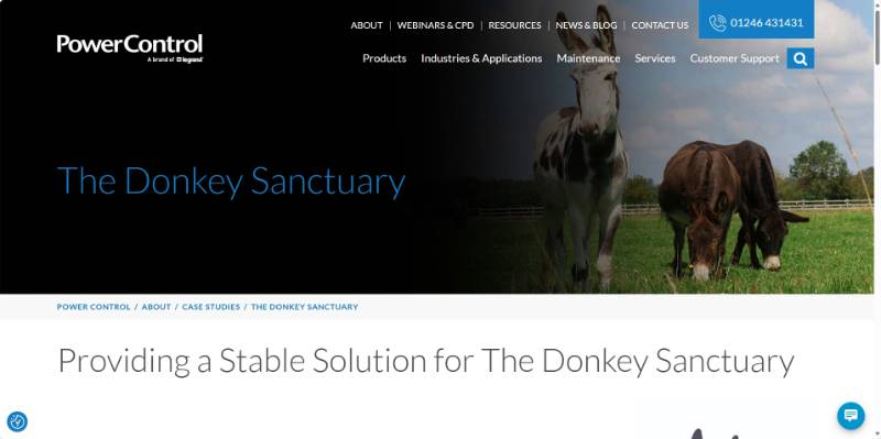 Providing a Stable Solution for The Donkey Sanctuary