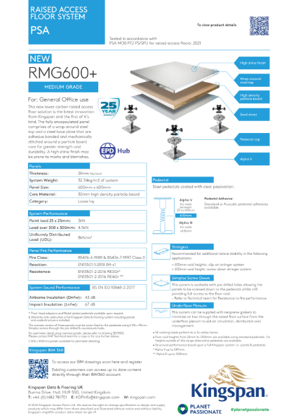 RMG600+ Product Datasheet (GB)