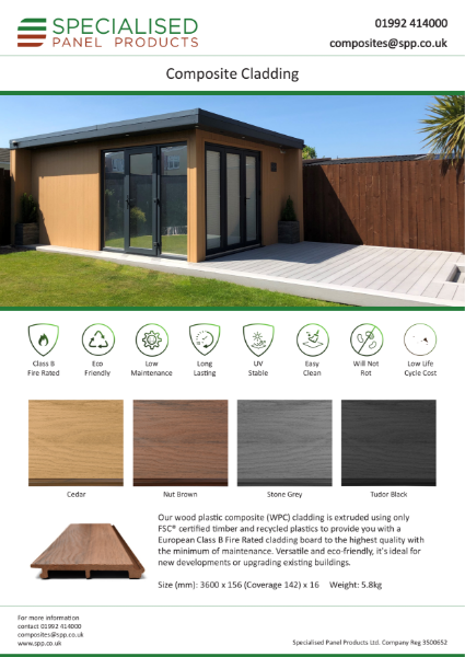 SPP Composite Cladding & Decking Brochure