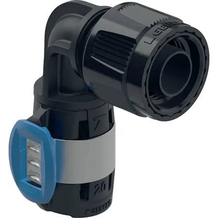 Geberit Flowfit Elbow Adaptor 90° With Masterfix