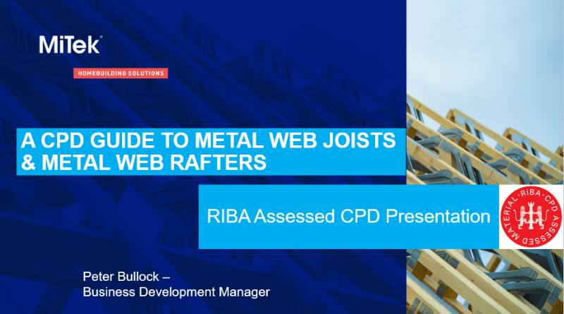 A CPD Guide to Posi-Joists, Posi-Rafters & Metal Webs