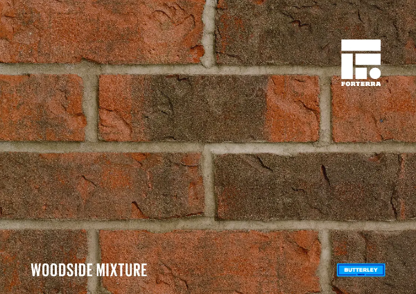 Butterley Woodside Mixture Brick - Technical Data Sheet