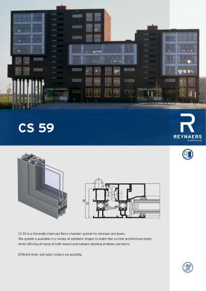 Aluminium Window & Door System - CS 59 Concept System