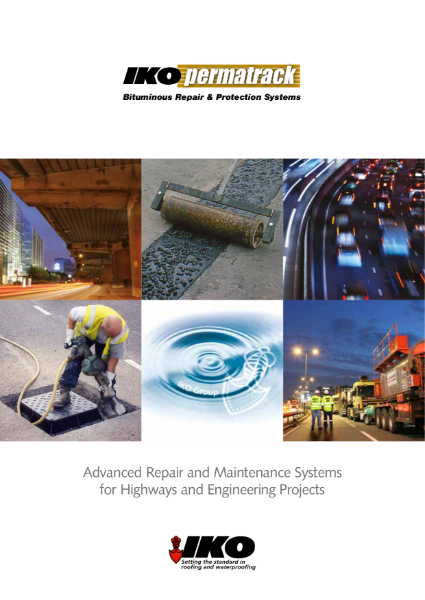 IKO Permatrack: Highways and Civils Repair and Maintenance