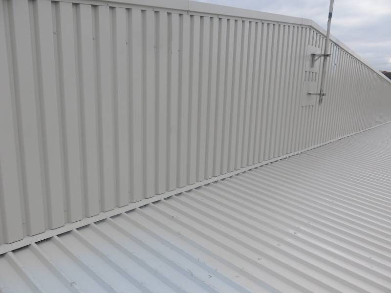 Metal roof renovation project using Liquasil's BBA Approved Metalseal coating system