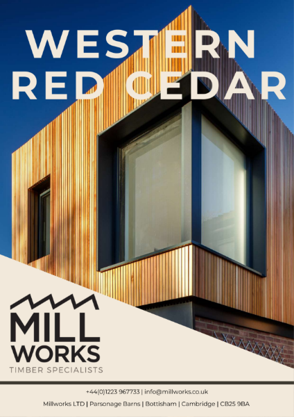 Millworks Western Red Cedar Cladding