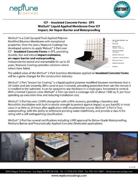 Insulated Concrete Framework (including Detailing and Footing)