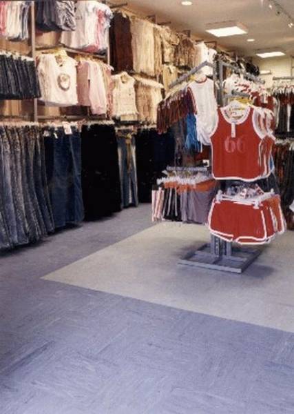 XL PU Tiles - Homogeneous Vinyl Flooring