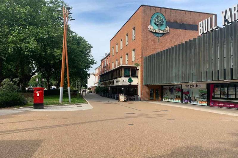 ADDASET RESIN BOUND PAVING FOR BULL YARD COVENTRY REDEVELOPMENT SCHEME