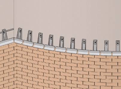 WSP Individual Bracket Masonry Support System