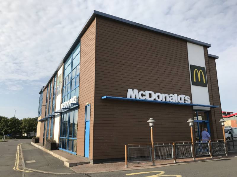 Shadex 100 Brise Soleil at McDonalds, Ilkeston