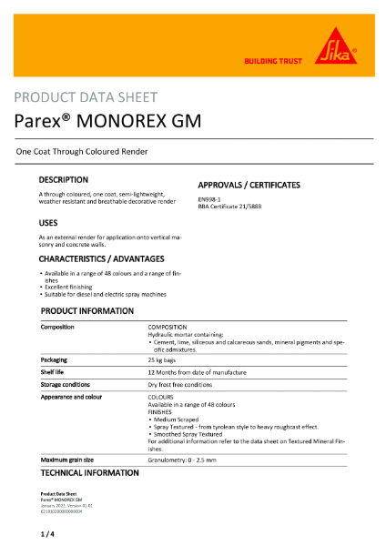 MONOREX GM