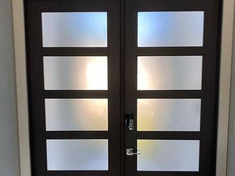 byDESIGN Modern Crystal Frost - Decorative Window Film