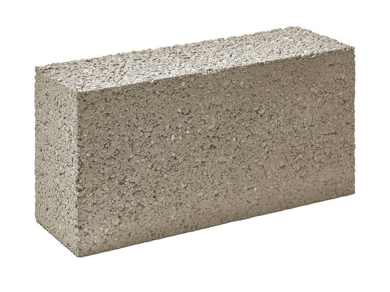 Lignacrete 100 mm Solid 22.5 N Concrete Blocks - High Density Robust Loadbearing Units