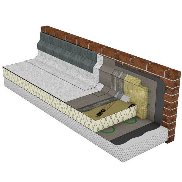 IKO Carrara Hybrid Roofing System - Reinforced Bituminous Membrane (Felt)