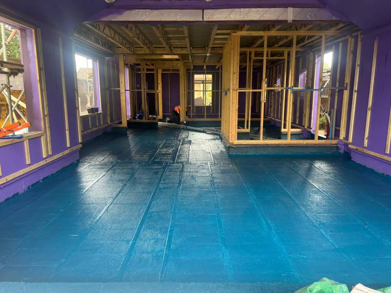 Waterproof Blue: High-Performance DPM for Ultimate Moisture Protection and Waterproofing - Waterproof Flexible Membrane