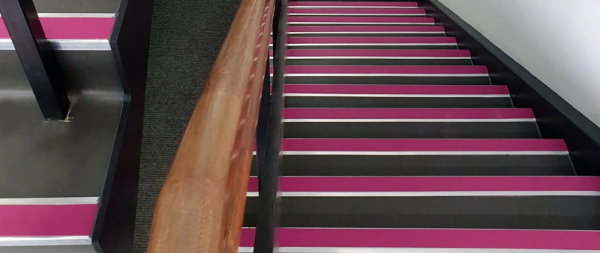 EDUCATION - LOUGHBOROUGH COLLEGE - STAIR NOSINGS
