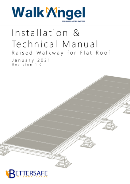 Walk Angel Manual - Flat Roof System