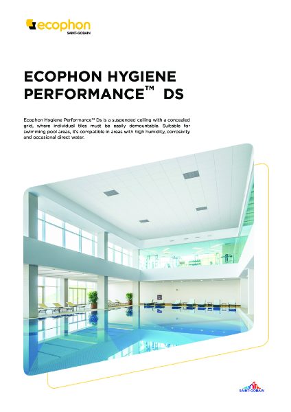 Ecophon Hygiene Performance Ds