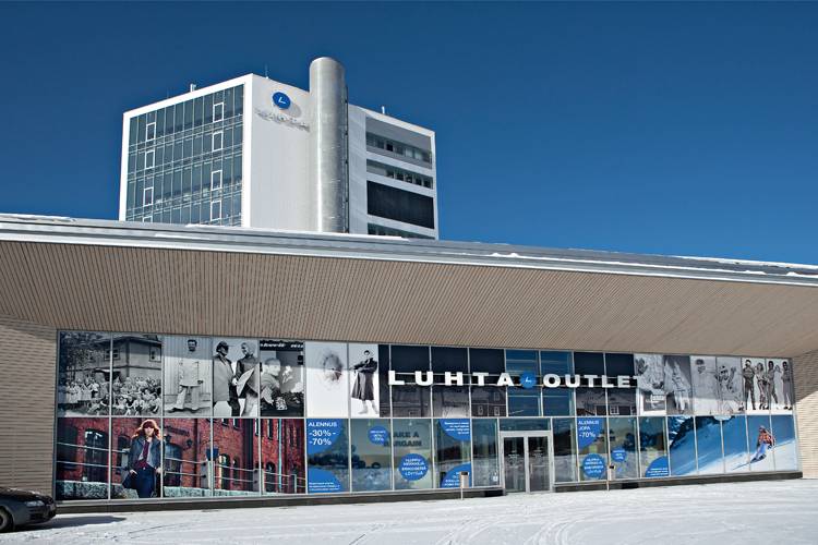 Luhdan pääkonttori ja tehtaanmyymälä Lahteen