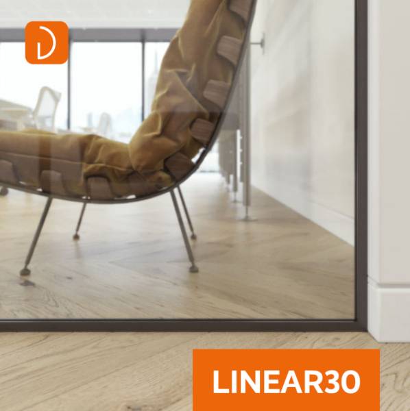 Linear30 Single Glazed Partition System