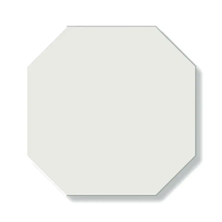 Viktorianske Fliser - Flise - Oktogoner 15 x 15 cm Hvite - Super White BAS