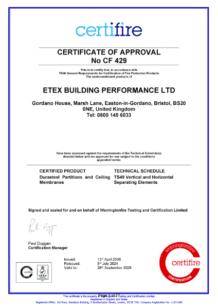 Certifire Certificate