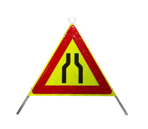 Arbeidsvarsling- og sikring - Skilting - Foldeskilt MS, komplett, skilt 106.1