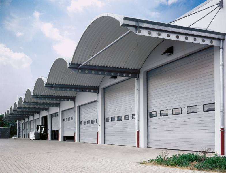 Sectional Door SPU F42&nbsp;-&nbsp;Compound Glazing Track Type HU