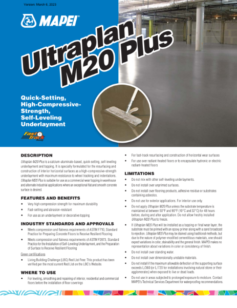 Ultraplan® M20 Plus