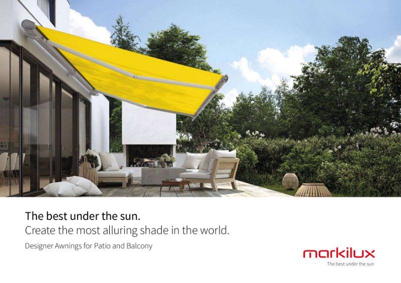 Markilux Awnings For Patio and Balcony